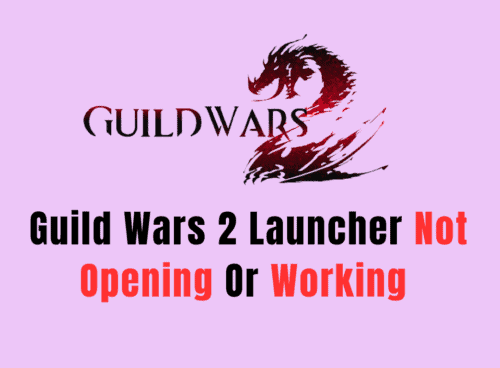 How To Fix Guild Wars 2 Launcher Not Opening Or Working