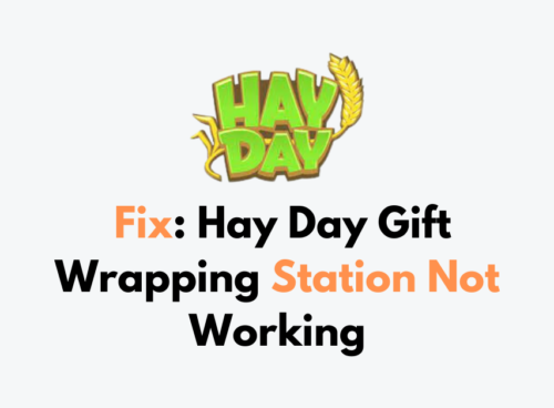 How To Fix Hay Day Gift Wrapping Station Not Working