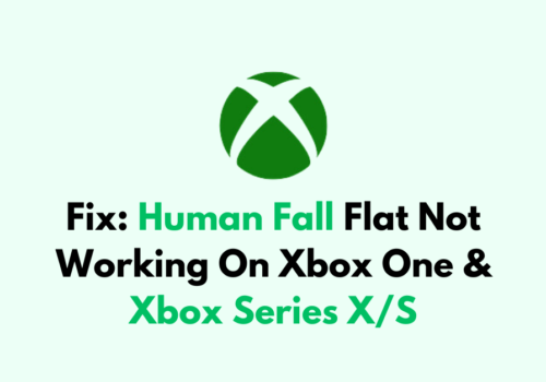 How To Fix Human Fall Flat Not Working On Xbox One Xbox Series X S