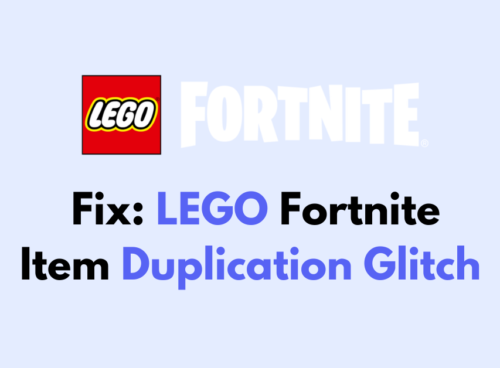 How To Fix LEGO Fortnite Item Duplication Glitch 1