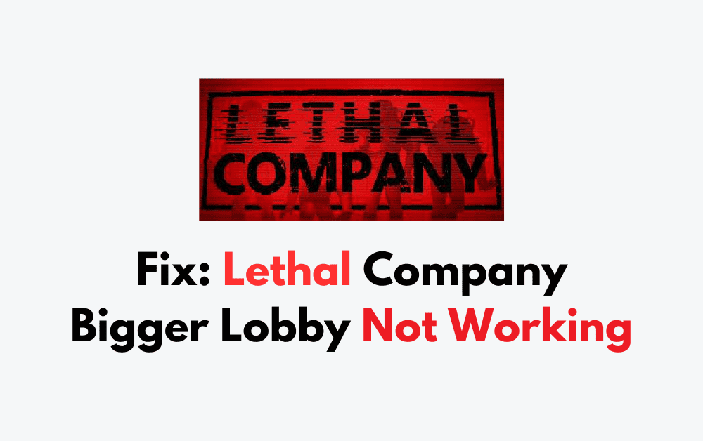 How To Fix Lethal Company Bigger Lobby Not Working 1