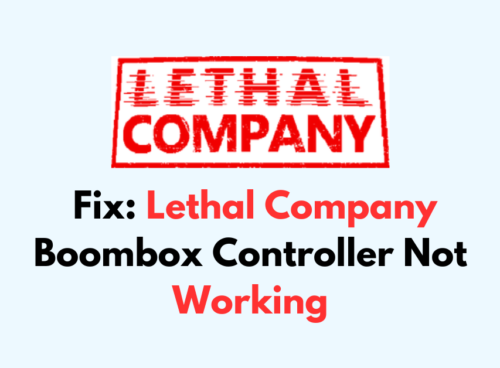 How To Fix Lethal Company Boombox Controller Not Working