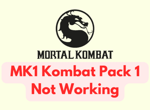 How To Fix MK1 Kombat Pack 1 Not Working