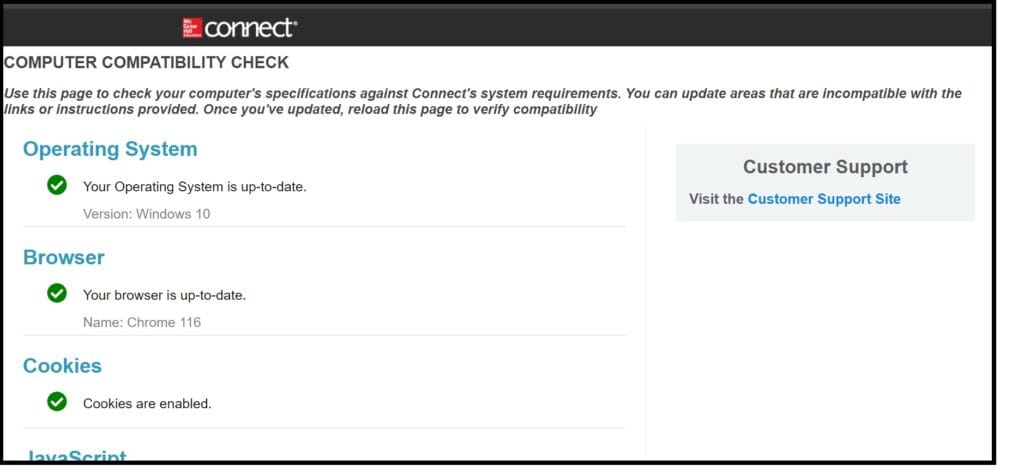 How To Fix McGraw Hill Connect Not Working 3 How To Fix McGraw Hill Connect Not Working Check Device Compatiblity