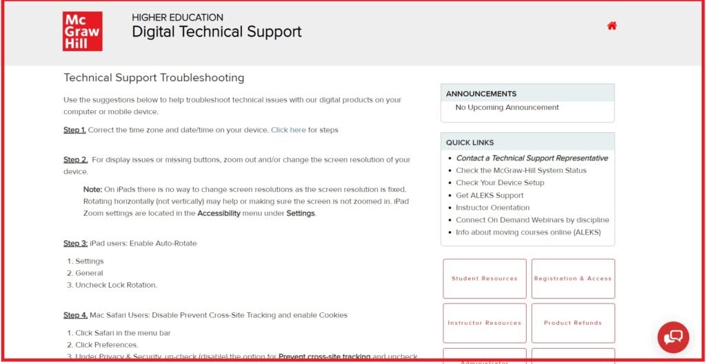 How To Fix McGraw Hill Connect Not Working 4 How To Fix McGraw Hill Connect Not Working helpsupport