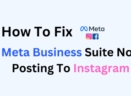 How To Fix Meta Business Suite Not Posting To Instagram 1
