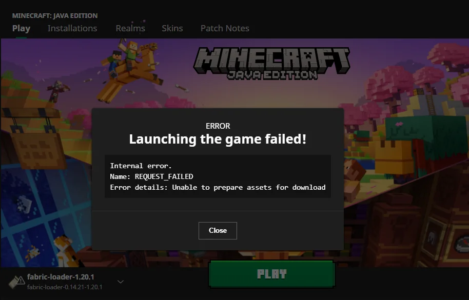 How To Fix Minecraft Launcher Unable To Prepare Assets For Download 2 How To Fix Minecraft Launcher Unable To Prepare Assets For Download