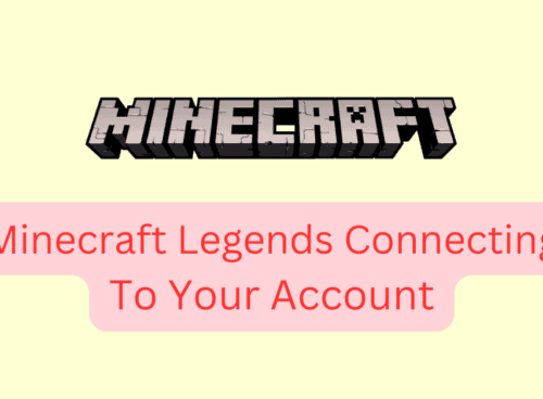 How To Fix Minecraft Legends Connecting To Your Account