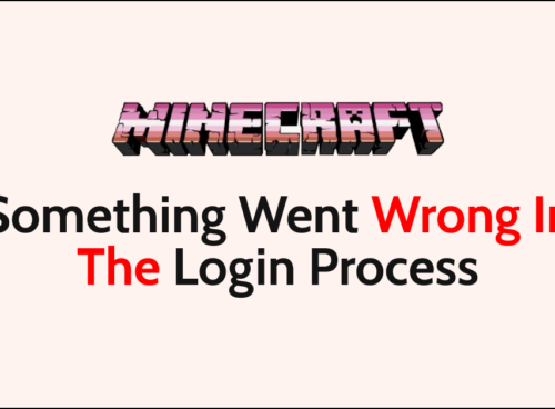 How To Fix Minecraft Something Went Wrong In The Login Process