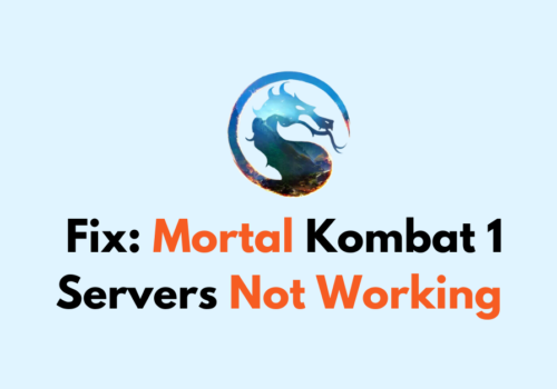 How To Fix Mortal Kombat 1 Servers Not Working