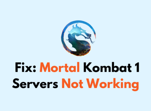 How To Fix Mortal Kombat 1 Servers Not Working