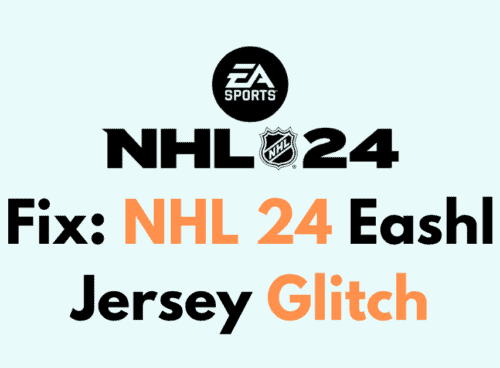 How To Fix NHL 24 Eashl Jersey Glitch