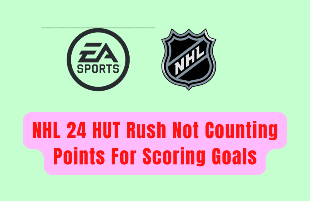 How To Fix NHL 24 HUT Rush Not Counting Points For Scoring Goals