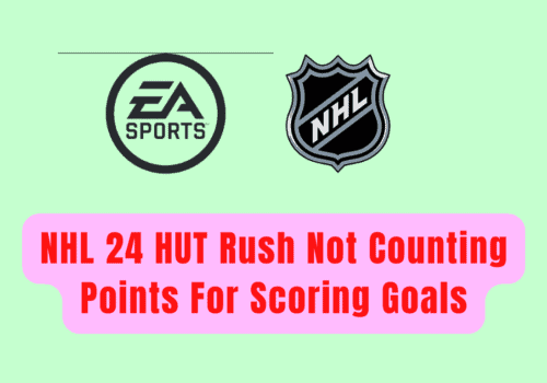 How To Fix NHL 24 HUT Rush Not Counting Points For Scoring Goals