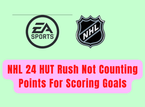 How To Fix NHL 24 HUT Rush Not Counting Points For Scoring Goals