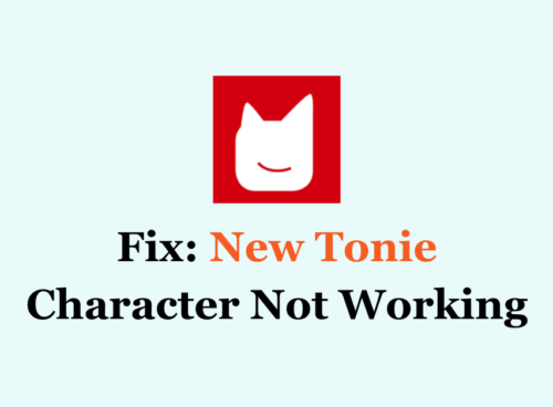 How To Fix New Tonie Character Not Working