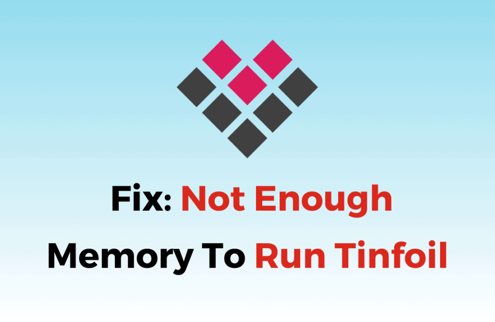 How To Fix Not Enough Memory To Run Tinfoil 1 How To Fix Not Enough Memory To Run Tinfoil