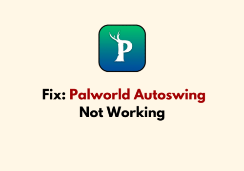 How To Fix Palworld Autoswing Not Working 1