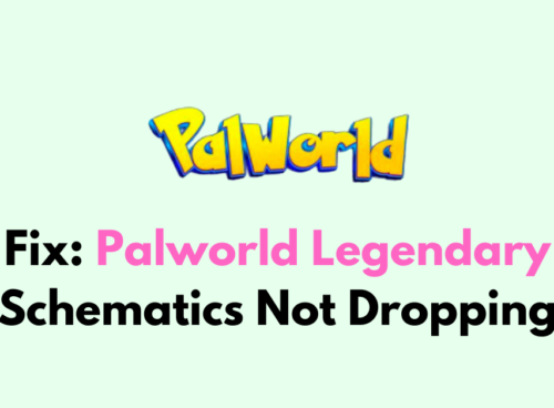 How To Fix Palworld Legendary Schematics Not Dropping