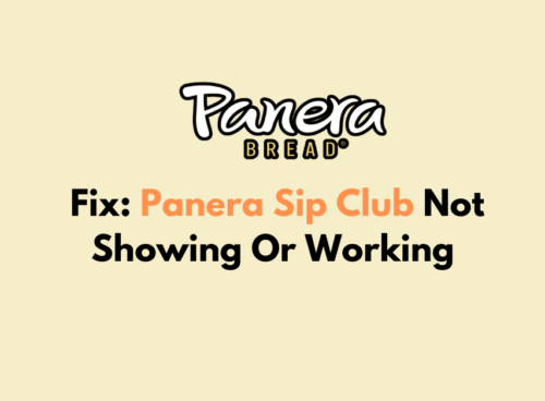 How To Fix Panera Sip Club Not Showing Or Working 1
