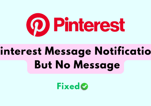How to Fix Pinterest Message Notification But No Message 6 How To Fix Pinterest Message Notification But No Message