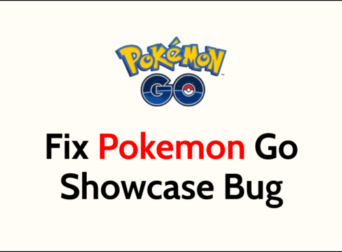 How To Fix Pokemon Go Showcase Bug