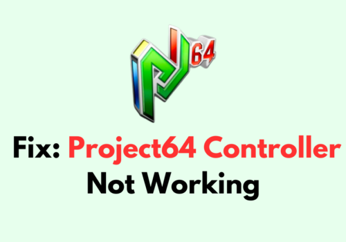 How To Fix Project64 Controller Not Working