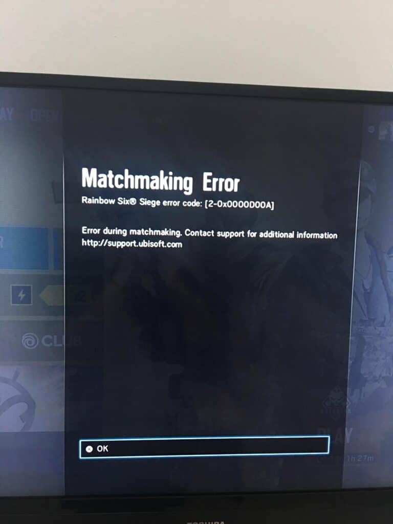 How To Fix Rainbow Six Siege Error Code 2-0x0000d00a 2 How To Fix Rainbow Six Siege Error Code 2 0x0000d00a
