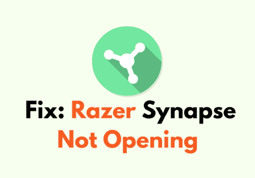 How To Fix Razer Synapse Not Opening 1