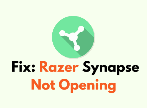 How To Fix Razer Synapse Not Opening 1