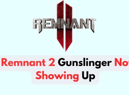 How To Fix Remnant 2 Gunslinger Not Showing Up