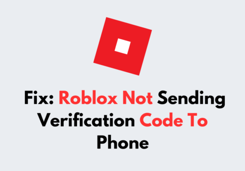 How To Fix Roblox Not Sending Verification Code To Phone