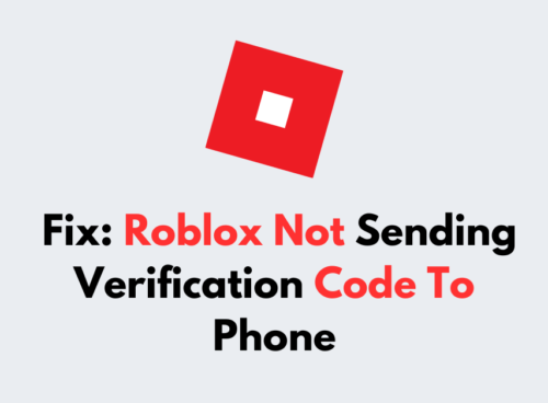 How To Fix Roblox Not Sending Verification Code To Phone