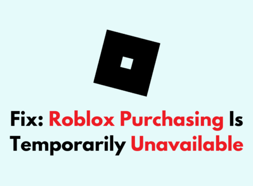 How To Fix Roblox Purchasing Is Temporarily Unavailable