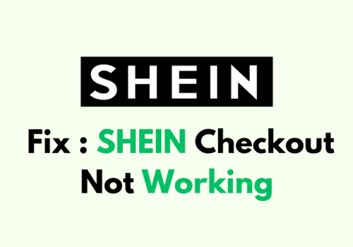 How To Fix SHEIN Checkout Not Working 1