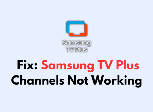 How To Fix Samsung TV Plus Channels Not Working