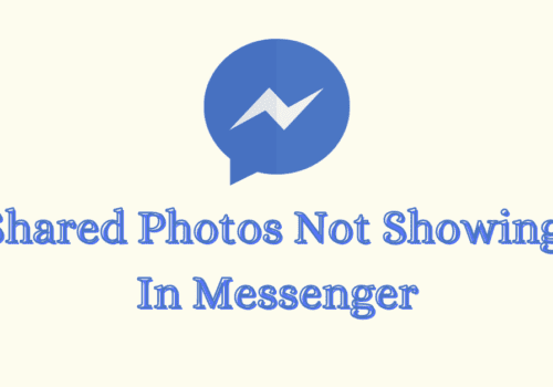 How To Fix Shared Photos Not Showing In Messenger