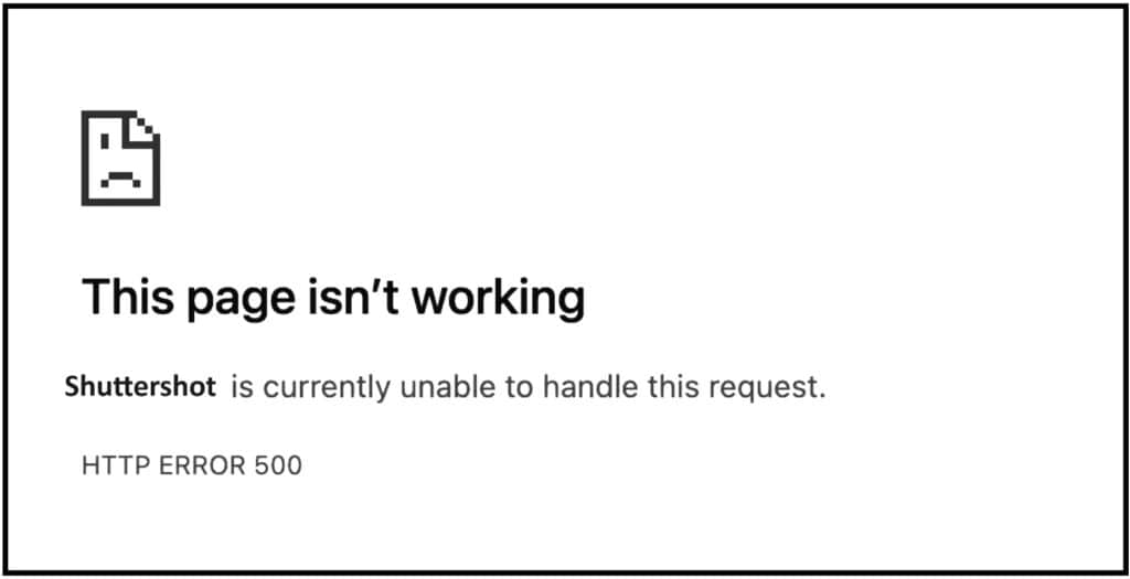 How To Fix Shutterstock Error Code 500 1 How To Fix Shutterstock Error Code 500 Server timeout
