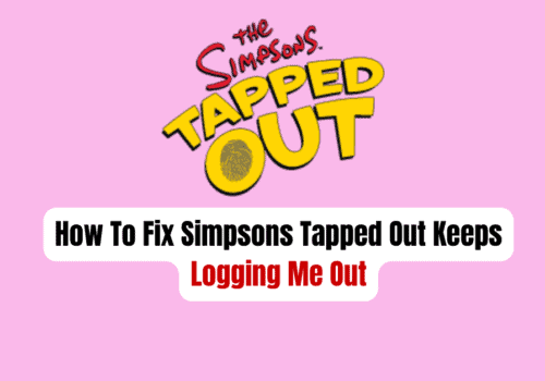 How To Fix Simpsons Tapped Out Keeps Logging Me Out