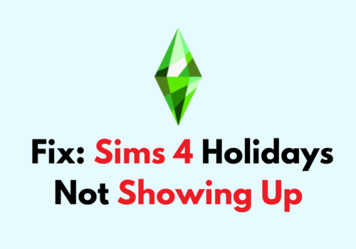 How To Fix Sims 4 Holidays Not Showing Up