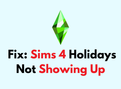 How To Fix Sims 4 Holidays Not Showing Up