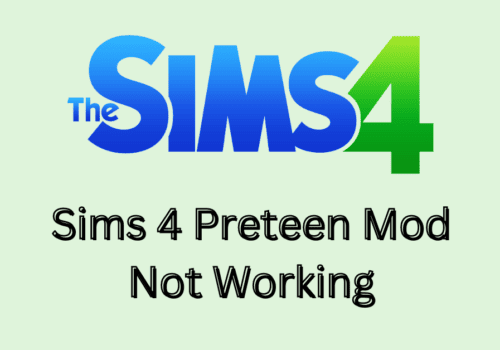 How To Fix Sims 4 Preteen Mod Not Working