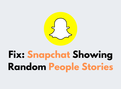How To Fix Snapchat Showing Random People Stories 1