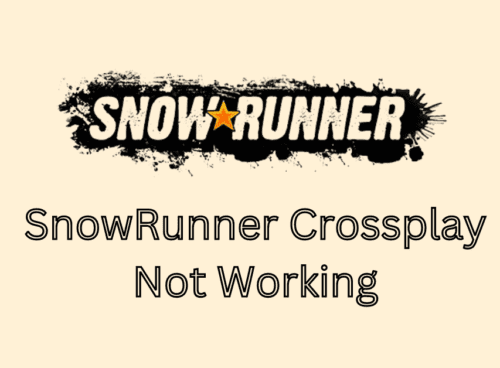 How To Fix SnowRunner Crossplay Not Working 2