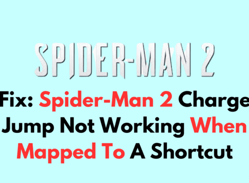 How To Fix Spider Man 2 Charge Jump Not Working When Mapped To A Shortcut