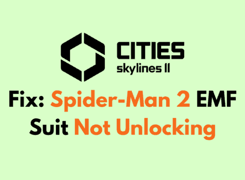 How To Fix Spider Man 2 EMF Suit Not Unlocking