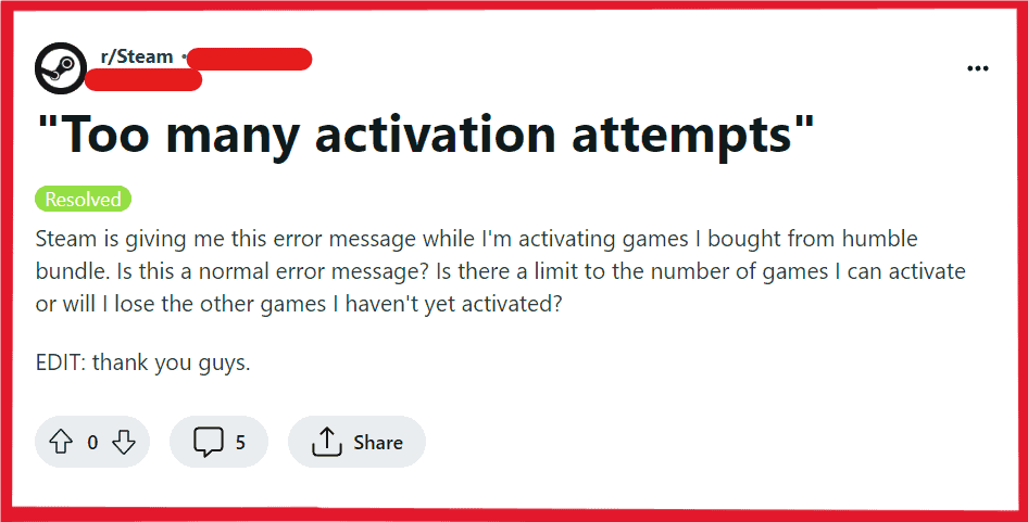 How To Fix Steam Too Many Activation Attempts Error 2 How To Fix Steam Too Many Activation Attempts Error
