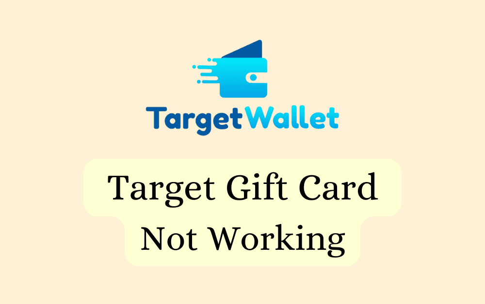 How To Fix Target Gift Card Not Working 1