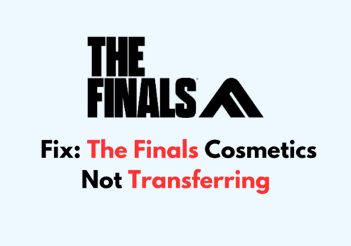 How To Fix The Finals Cosmetics Not Transferring