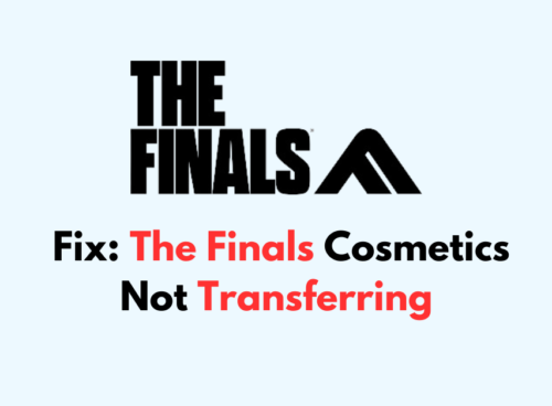 How To Fix The Finals Cosmetics Not Transferring